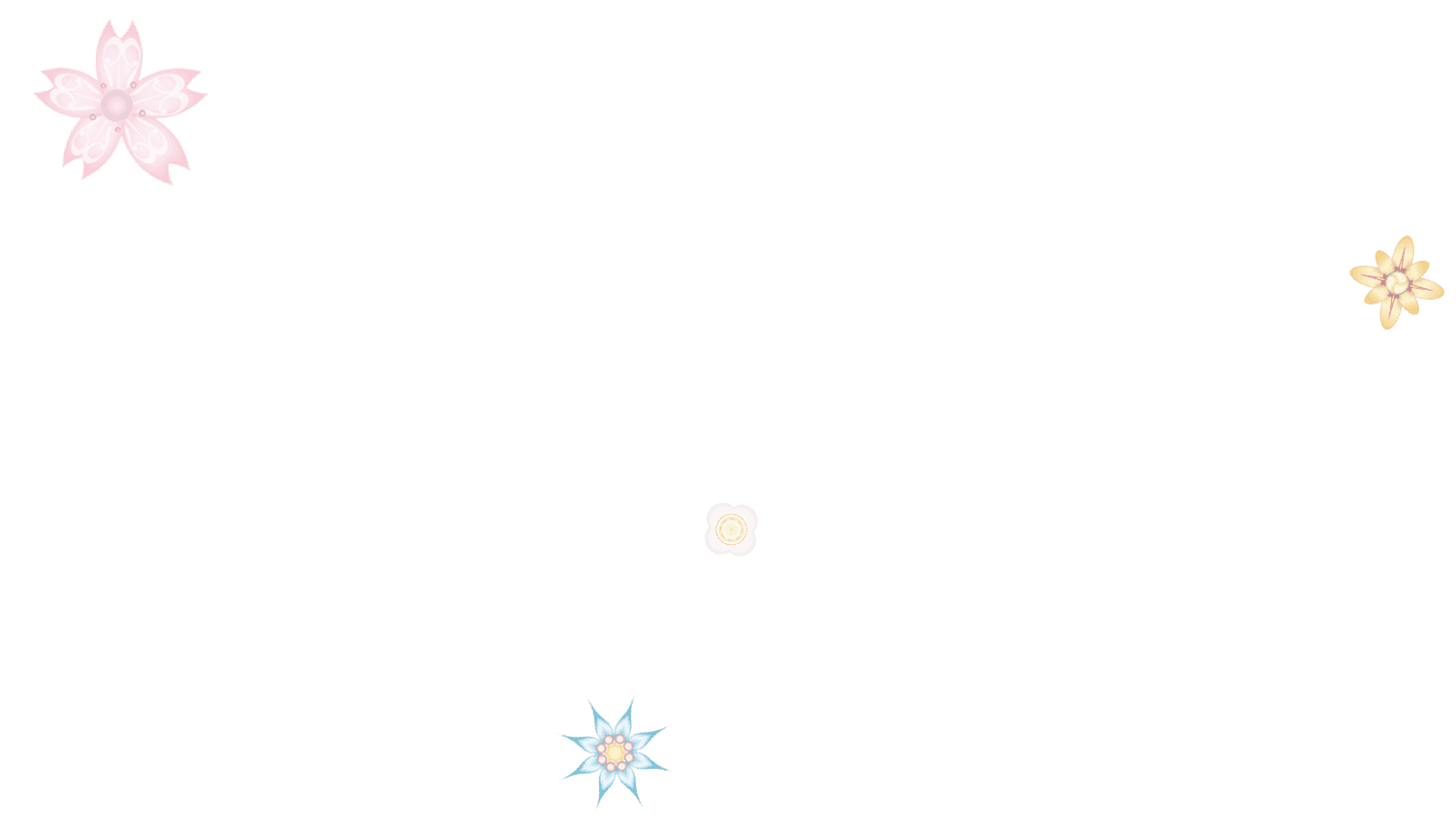 Decorative cloud background